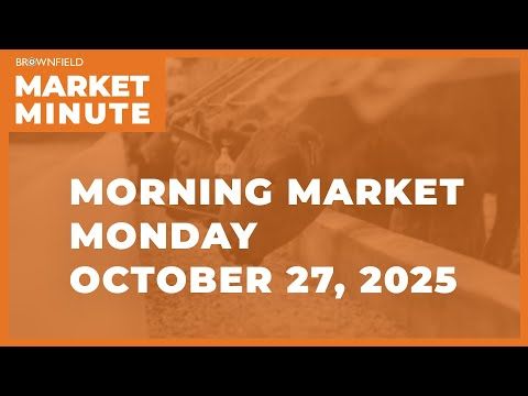 Soybeans were higher ahead of Monday&#39;s session | Morning Market Minute cover art