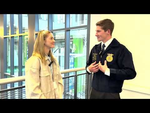 Trey Meyers, National FFA President cover art