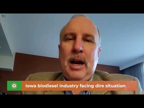 Iowa biodiesel industry facing dire situation amid federal delays