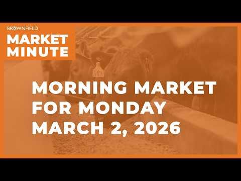 Corn was firm overnight | Morning Market Minute cover art